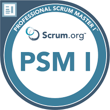 Scrum.org PSM I badge